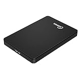 Sonnics 500GB Schwarz Externe tragbare Festplatte USB 3.0 kompatibel mit Windows-PC, Mac, Smart TV, Xbox One und PS4