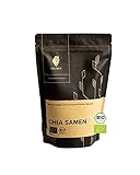 Edelgrün Bio Chia Samen 500g | Chiasamen glutenfrei | weiß, schwarze Seeds 0,5kg/1kg | z.B. als Topping oder als Pudding zum Essen – müssen dafür nicht geschrotet, gemahlen werden (1)