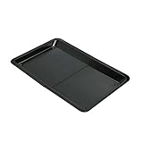 Original Kaiser Kuchen- Backblech ausziehbar 33-52 x 33 x 3,5 cm, Backofenblech, ausziehbares Backblech, Pizzablech eckig, antihaftbeschichtet, Schwarz