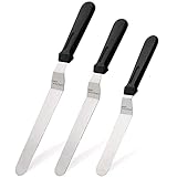 3 Winkelpalette Set Edelstahl, kuchenmesser & tortenmesser - winkelpalette edelstahl - winkelpalette torte