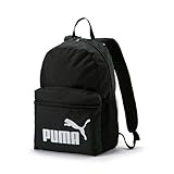 PUMA ( puma Phase, Unisex-Rucksack für Erwachsene, Schwarz (Schwarz), Einheitsgröße