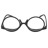 1 Stück Kosmetik-Flip-Brille, Vergrößerungs-Make-up-Brille Flip, Schminkbrille Rotatable Flip, Vergrößerungs-Make-up-Brille, Faltbare Kosmetik-Lesebrille, Make-up-Lesebrille, für Frauen