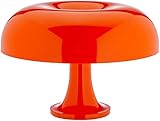 Artemide Nessino Leuchte, Ø32 H 22,3cm, Plastic, orange