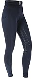 Kerbl 3223825 High Waist H/W 2021 Reithose für Damen, Dunkle Marine, Größe 38