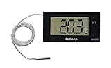 Hotloop Ofenthermometer Digital mit Sonde Grill Fleischthermometer bis 300°C, Backofenthermometer Braten für Grillzubehör für Küche, Braten, Grill, Pizza