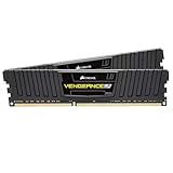 Corsair CML16GX3M2A1600C9 Vengeance Low Profile 16GB (2x8GB) DDR3 1600 Mhz CL 9 XMP Performance Desktop Memory Schwarz, 16GB(2x8GB)