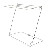 CLLBANT Desktop Edelstahl Klapp Handtuch Trocknen Rack Bad Küche Organizer Stehen Wäsche Regal Ablauf Halter Präsentieren