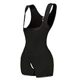 Necalisi Korsett Damen Corsage Damen Schwarz Sport Unterbrust Korsett Shapewear verstellbar Taillenmieder Damen Fitness Waisttrainer 6XL