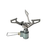 Wjelet Ultraleichter Campingkocher BRS brs3000t Gas Stoves Titanium Legierung Outdoor Herd Gasherd Perfekt für Outdoor Abenteuer