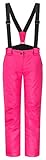 icefeld Damen Winterhose/Thermohose/Schneehose PFC frei pink in L