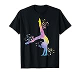 Turnerin mit Boden Mädchen Kinder Rhythmische Gymnastik T-Shirt