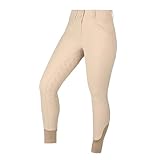 Dublin Cammy Comfort Twill-Reithose, biscuit, 34