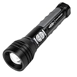 Police Security - Twin Power 600 Lumen LED-Taschenlampe – wählen Sie Ihre Leistung – wiederaufladbar mit Backup-Backup, wasserdicht, USB-C, Drehfokus, schlagfest – Camping, Wandern und Notfall