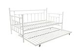 DHP Manila Metal Daybed/Trundle White Single