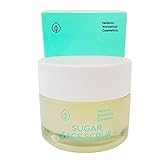 Sugar Face Scrub With Antioxidant Oil of Grapefruit, Almond Oil, Castor Oil & Sesame Oil, Peeling for All Skin Types, Soften & Nourish Skin Exfoliator, 50 ml |Made in Greece