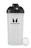 Myprotein Shaker-Flasche – Schwarz/Klar 600 ml, mit Mixball, glatte Protein-Shakes, Proteinmischungen, On Go Shaker, klumpenfreie Protein-Shakes, geruchlos