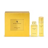 Swiss Arabian Shaghaf Oud Eau de Parfum Unisex 75ML + Körper Deo-Spray 75ML - Eine luxuriöse Duftkomposition aus Safran, Oud, Rose, Praline & Vanille - Orientalisches Aroma