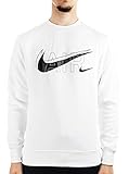 Nike M NSW Crew Print Herren Sweatshirt Rundhalsshirt DD9699 Größe XL