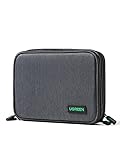 UGREEN Elektronik Tasche Reise Organizer Kabeltasche Travel Kabel Organizer Elektronische Zubehör Case Travel Organisator Festplattentasche für Powerbank, Kabel, Akku, Karte, Handy usw.