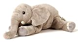 Uni-Toys - Elefant, liegend - 27 cm (Länge) - Plüsch-Elefant - Plüschtier, Kuscheltier