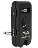 Fender Mustang Micro Plus Gitarrenverstärker, Ultimativer Persönlicher Kopfhörerverstärker mit 25 Verstärkermodellen, 25 Effekten, Bluetooth und 100 Presets, USB Wiederaufladbar