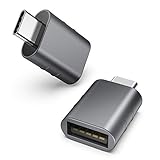 Syntech USB-C auf USB Adapter (2 Stück) USB-C auf USB 3.0 Female Handy-OTG-Adapter, Thunderbolt 4/3 auf USB 3.0 Kompatibel mit iPhone 16 Pro Max MacBook Pro Air 2023 iPad Mini iMac Surface und mehr