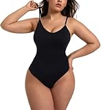 piannao Shapewear Damen Body Shper Bauchweg Bodysuit Formender Vielseitige Frauen atmungsaktiven Materialien mit Verstellbarer Bequemer Shapewear Damen stark formend Bodys für Damen