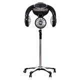 awolsrgiop Trockenhauben für Haare, 220V 1400W Haartrockner Haartrockenhaube Trockenhaube Salon Friseur Timer Haube Ständer / 137-164cm Höhe Einstellbar