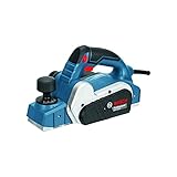 Bosch Professional Handhobel GHO 16-82 (630 Watt, 230 Volt, inkl. Parallelanschlag, Sechskantstiftschlüssel SW 2,5, Stoffstaubbeutel, im Karton)