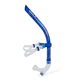 Speedo Unisex-Adult Centre SCHNORCHEL Snorkel, Blau/Orange, Einheitsgröße