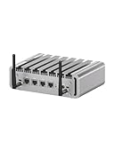 VENOEN Firewall-Software Mini-PC N100, Router-Server, 2.5G LAN 4 Port, Alder Lake, 16GB RAM 500GB SSD, HD, DP, USB, SIM-Steckplatz, WiFi, BT, Support WatchDog, Auto Power On, Firewall Micro Appliance