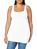 VERO MODA Damen Tank Top VMMaxi My Soft Long Basic Damentop 10185110 Bright White XL