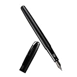 SHOWERORO Business-stift Füller Multifunktionsstift Büro Stift Füllfederhalter Tintenstift Business-geschenkstift Kalligraphie-schreibstift Kalligraphie-übungsstift Metall Black