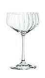 Spiegelau & Nachtmann, 4-teiliges Cocktailschalen-Set, Champagnerschale/Coupette Glas, Kristallglas, 310 ml, LifeStyle, 4450178