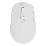 Cosiki Silent Mouse Wireless, Blue Tooth Mouse Wireless Dual Mode Computermaus mit USB-Empfänger Wireless Mouse 5.0 2.4G Wireless Mouse für Laptop für Telefon Laptop PC 800 (White)