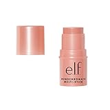 e.l.f. Monochromatic Multi Stick, Luxuriously Creamy & Blendable Colour, For Eyes, Lips & Cheeks, Glistening Peach, 0.155 Oz (4.4g)