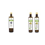 GreatVita Schwarzkümmelöl, 100% rein und kaltgepresst, 1000 ml & GreatVita Bio Hanföl, 100% rein & kaltgepresst, 2x (500 ml) Hanfsamenöl