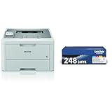 Brother HL-L8230CDW Farb-LED-Drucker mit WLAN Original TN-248VAL Toner 4er-Pack Schwarz,Gelb,Cyan, Magenta