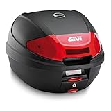 Givi E300N2 E300Monolock Topcase mit neuen Verschluss mit Platte schwarz matt oder Max Zuladung 3 kg