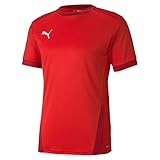 PUMA Jungen Teamgoal 23 Jersey Jr T-shirt, Puma Red-chili Pepper, 140 EU