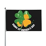 Happy St. Patrick'S Day Trump 45 47 3x5 Outdoor Flagge Yard Zeichen Garten Banner