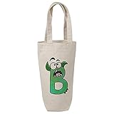 Azeeda 'Buchstabe B-Monster' Weinflasche Geschenktasche/Flaschenträger (BL00020465)