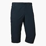 Schöffel Herren Pants Springdale1, vielseitige 3/4 Wanderhose mit elastischem Bund, Outdoor Hose mit separatem Gürtel, asphalt, 52