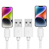 FWCLO Lightning-auf-USB-A-Kabel, MFi-zertifiziert, iPhone-Ladekabel, i-Pad, Ladekabel, 2 Stück, 1 m