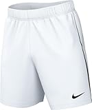 NIKE DR0960-100 M NK DF LGE Knit III Short K Pants Herren White/Black/Black Größe L