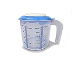 TUPPERWARE Backen Messbecher Candy Mini 1,2 L blau Rührbecher Rühr-Mix 8757