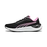 Puma Women Electrify Nitro 3 Wns Road Running Shoes, Puma Black-Poison Pink, 41 EU