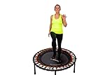 FIT BOUNCE PRO XL Bungee Rebounder ist ein klappbares geräuschloses orthopädisches Qualitäts Indoor Mini Trampolin für Erwachsene und Kinder |DVD|extrabreite Sprungfläche Zugelassen für Physiotherapie