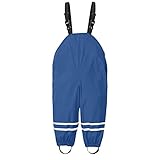 Regenhose Kinder Regenträgerhose Mädchen Regengewand Schlammhose wasserdichte Winddichte Regenoverall Regenhosen 128 146 122 Unisex Wanderhose Matschhose Regenlatzhose Jungen