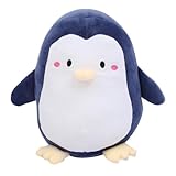 Gefüllter Pinguin, Pinguin-Plüschtier - Plüschpuppe Stofftiere Pinguin - 9,8-Zoll-Cartoon-Pinguin-Plüschtier, Kinder-Plüschtierkissen für Sofa, Schlafzimmer, Autodekoration